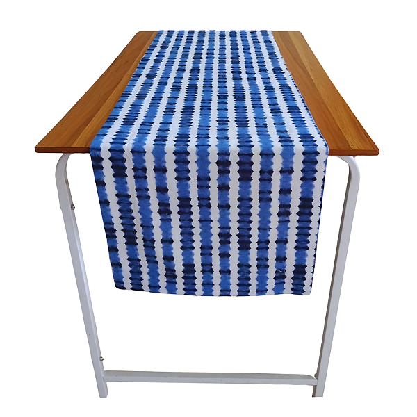 Passadeira Azul Mesclado