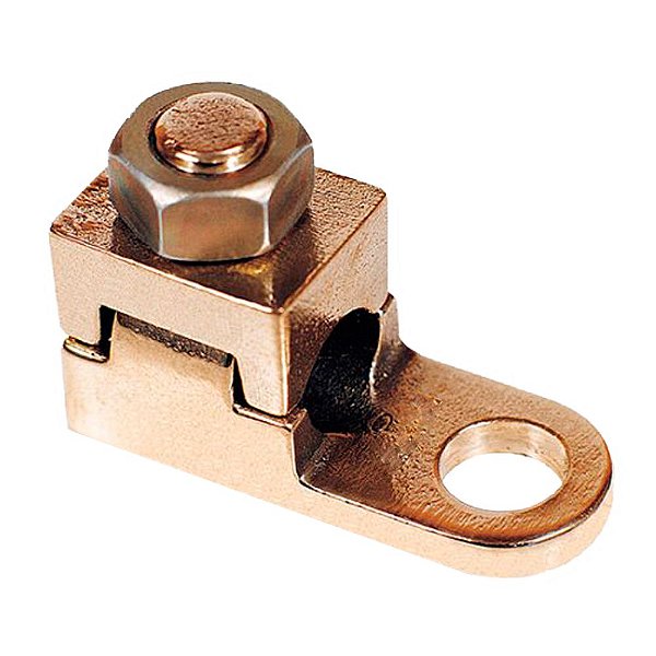 Terminal Sapata Aperto Pressão Para Cabos 25mm Fundido