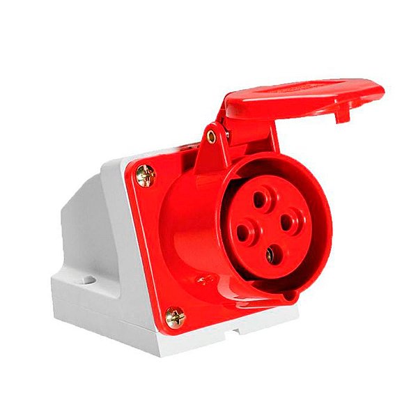 Tomada Industrial Sobrepor 3p+t 16a 6h Vm 380v Mgi-114 JNG