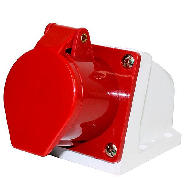 Tomada Industrial Sobrepor 3p+t+n 32a 6h Vm 380v Mgi-125 JNG
