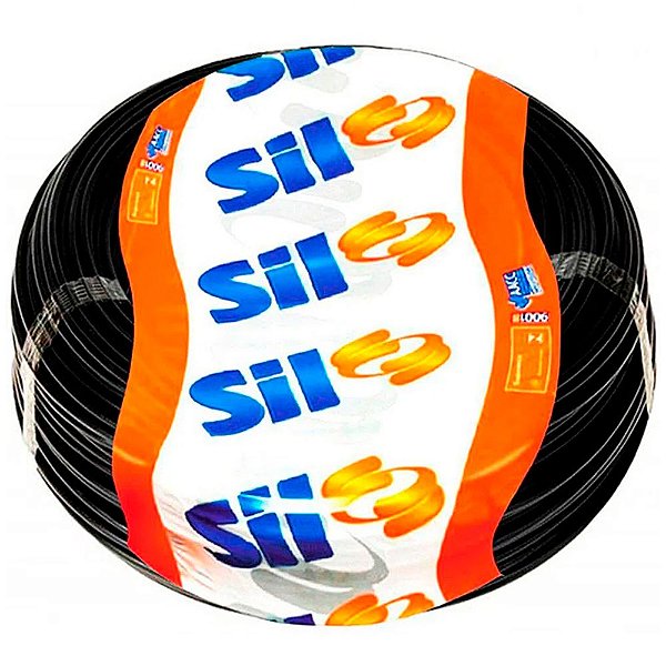 Rolo de Cabo PP 4x1,0mm 4 Vias Condutor Flexível 100 Metros