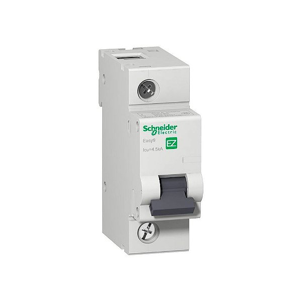 Disjuntor Easy9 1p Unipolar Curva C 63a Schneider Ez9f33163