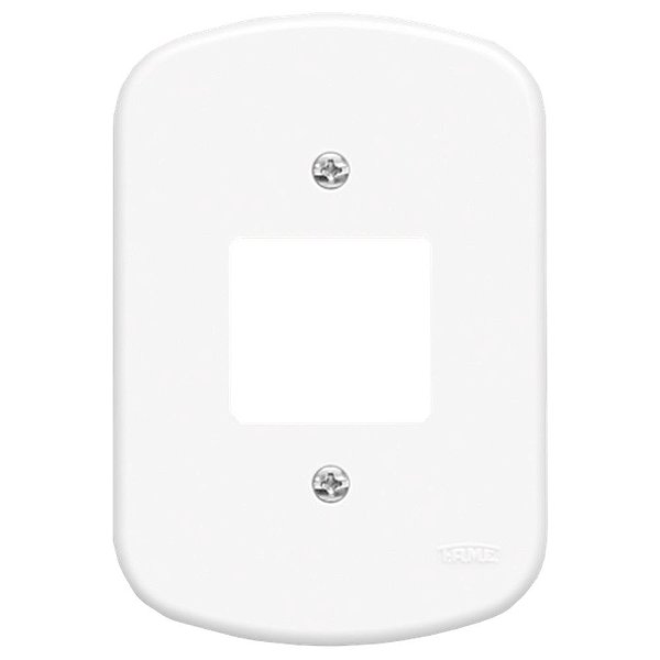 Espelho Placa P/ Interruptor Duplo Tampa F2 4x2 Fame Blanc