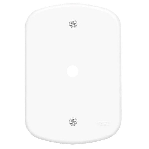 Espelho Placa Com Furo Para Tv F6 Tampa 4x2 Fame Blanc