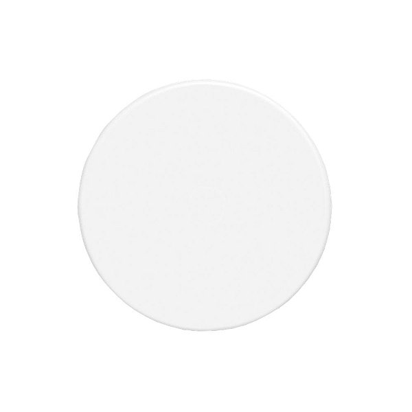 Espelho Placa Redonda Cega 4 F0r Tampara 4x4 Fame Blanc