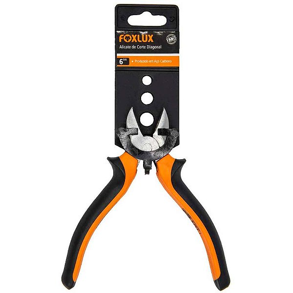 Alicate de Corte Diagonal 6 Pol. Isolado Foxlux