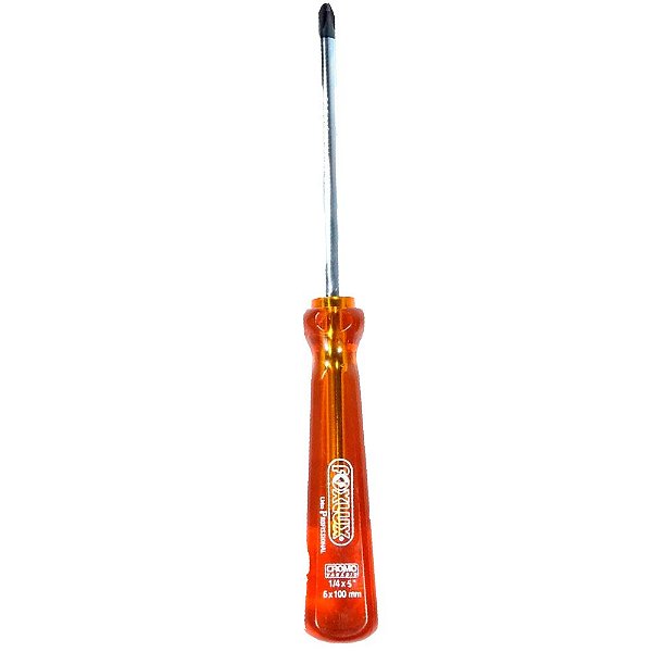 Chave Philips Cromo Vanádio Imantada 1/4x4 Profissional Top