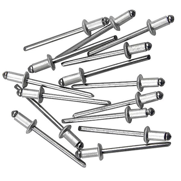 Pacote 25 Rebite Pop Repuxo Alumínio 314 3,2x14,0mm