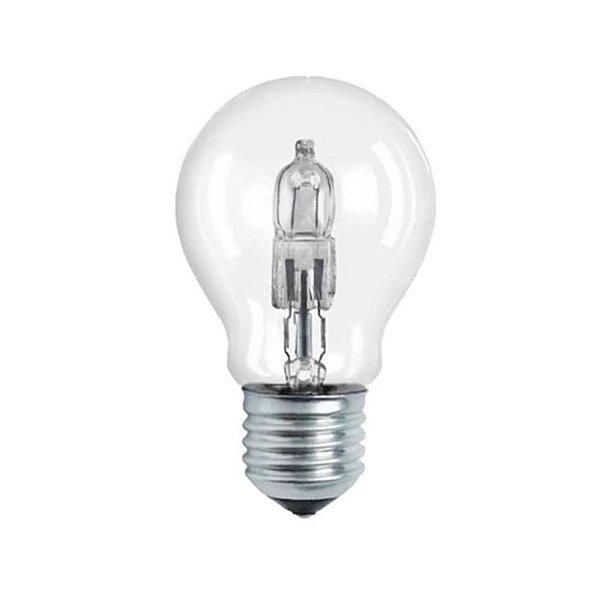 Lampada Bulbo Halógena 105w Transparente Clara E27