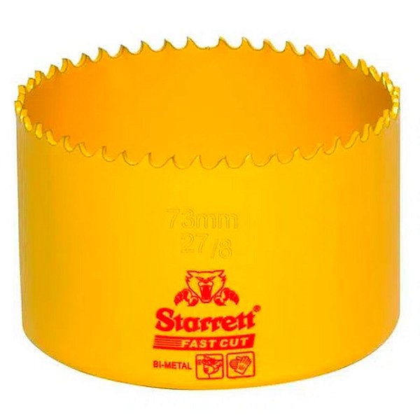 Serra Copo De Aço Rápido Bimetal 73mm 2.7/8 H0278 Starrett