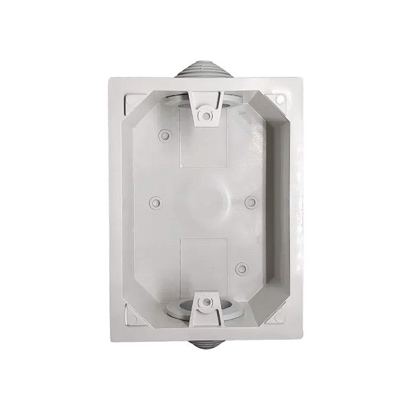 Caixa Embutir 4x2 Aquatic Pial Legrand S/ Tampa c/ 2 Embute