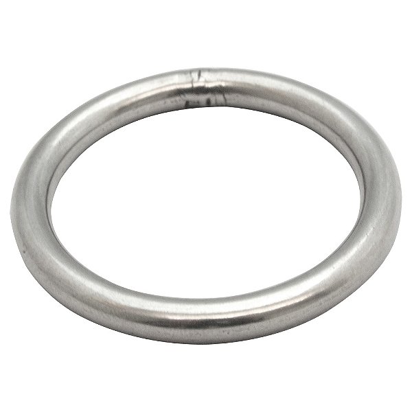 10 Argolas Soldada em Aço Maciço 50mm Mesa Corte Uso Geral
