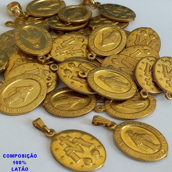 PINGENTE NO BRUTO PRONTO PARA O BANHO -(PINGENTE COM CONTA ARGOLA - (E1776 jesus cristo))(PINGENTE ) MEDALHA DUPLA JESUS CRISTO DUPLA - TAMANHO 28MM(2,8CM) PESO TOTAL 1,8GR -BRU1342