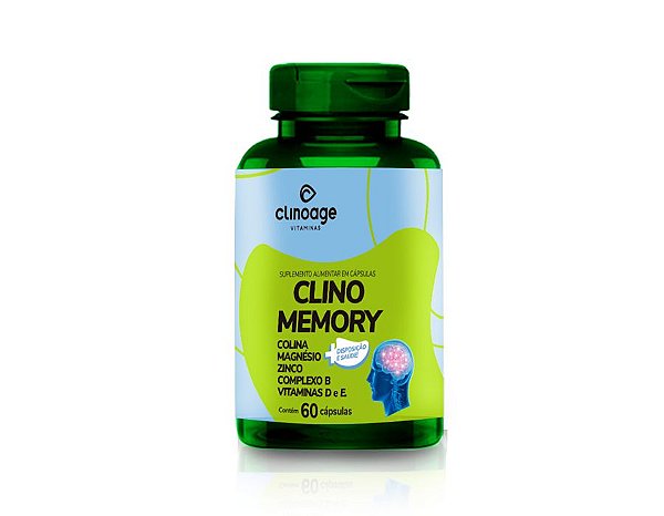 Clino Memory 60 caps Clinoage - Memória (dropi134)