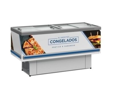 ILHA P/CONGELADOS GESV-1.90R/BR ILHA V/RETO GELOPAR