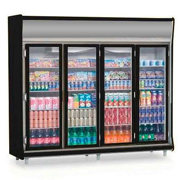 Expositor vertical GELOPAR GEVP-4P PR 220v