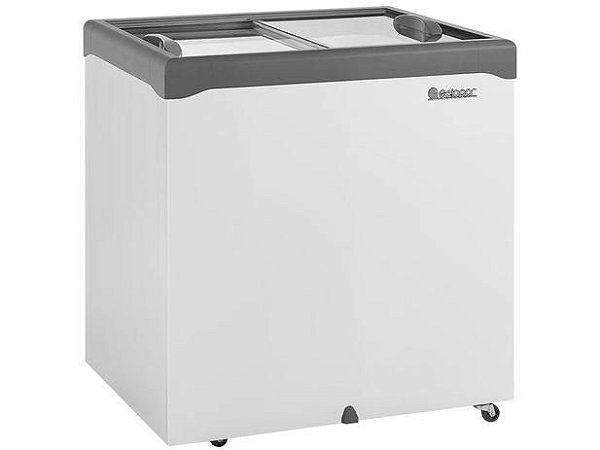 Freezer Horizontal Tampa de vidro Gelopar GHDE-220H - Horizontal 220L-220v