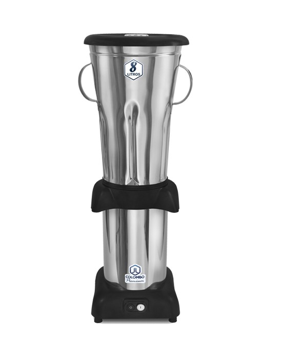Liquidificador Industrial 8 Litros Inox Baixa Rotação 1200w Bivolt - Jl Colombo