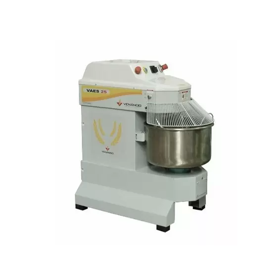 Amassadeira Espiral 25 kg   VAES 25NR Venâncio trifásico 380v
