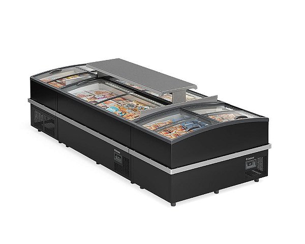 Ilha Para Congelados Gelopar GISM190 GISM150 Conjunto 220V