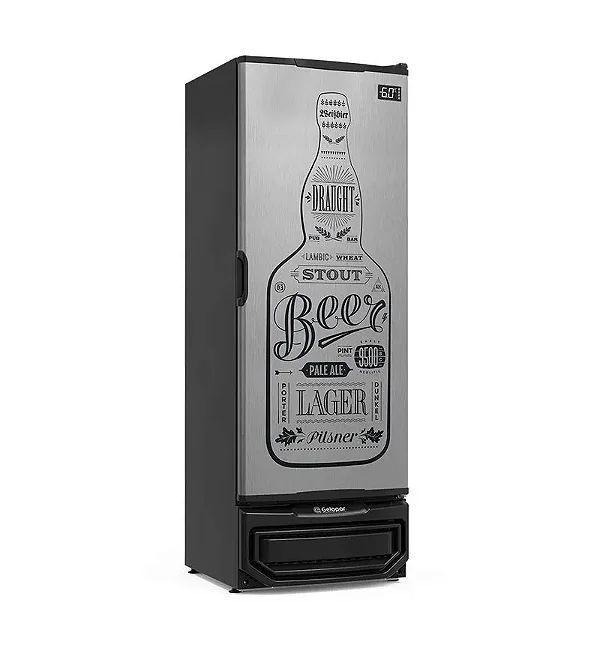 Cervejeira Gelopar, 410 Litros, Porta Cega, Tipo Inox GCB-40 GW – 220V