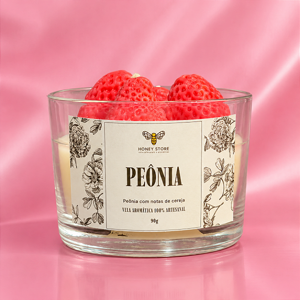 Vela Aromática Artesanal 100g Honey Store