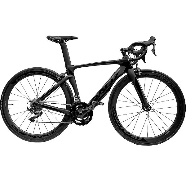 Bicicleta Speed Fibra de Carbono - Black Milano - Black - Rad7 Concept