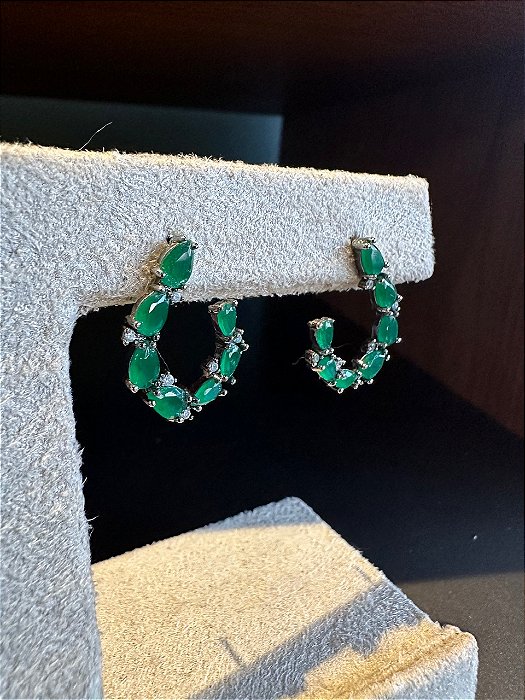 Brincos Verdes