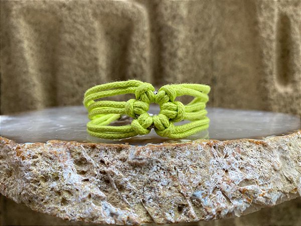 Pulseira Amarela Neon