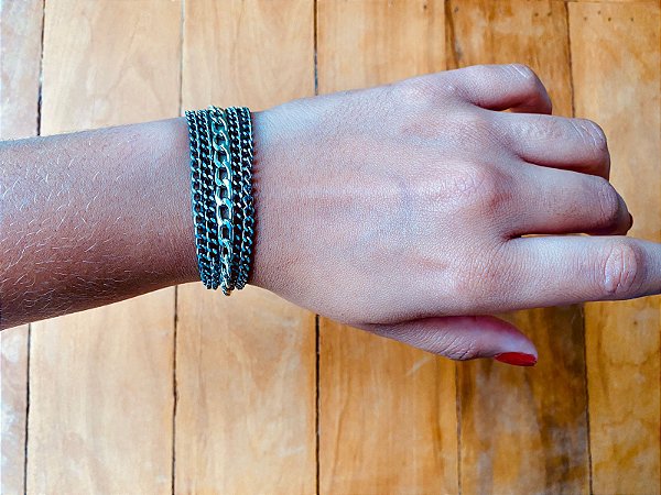 Pulseira Correntes