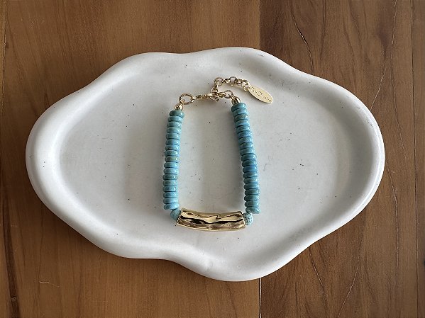 Pulseira Pedra Turquesa
