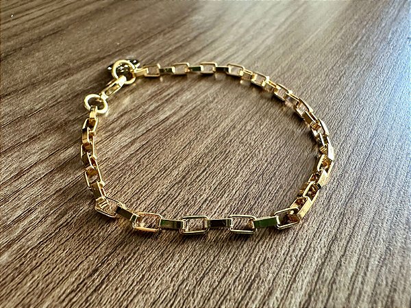 Pulseira Corrente Dourada