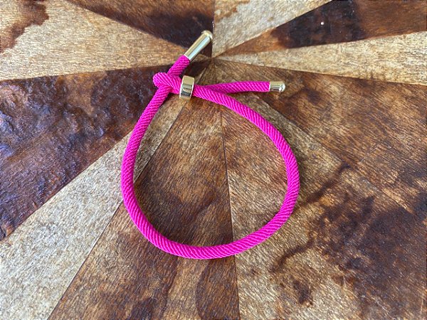 Pulseira Cordão Pink
