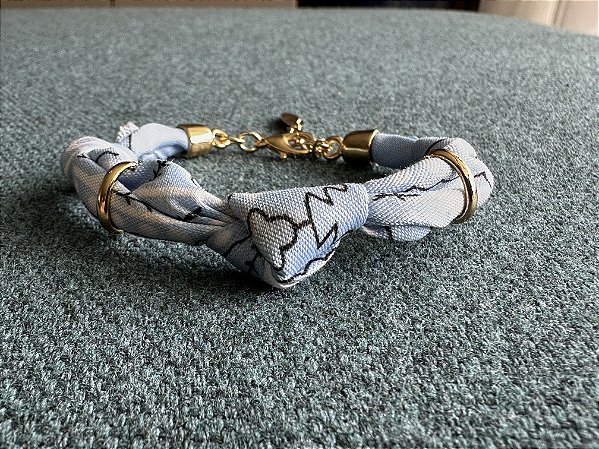 Pulseira Bandana Azul Bebê