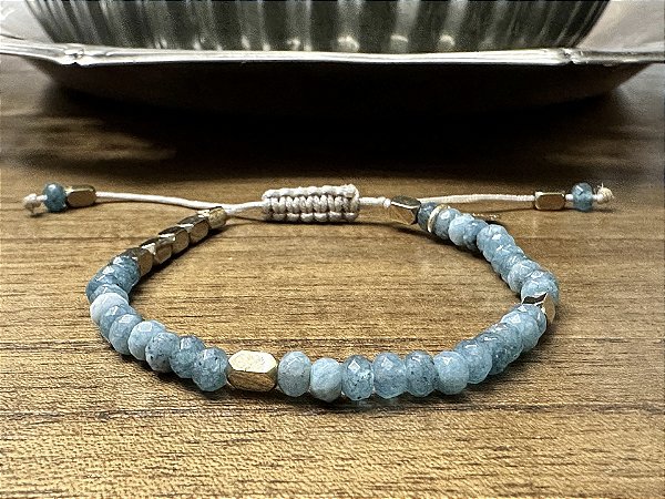 Pulseira Pedra Natural Jade Verde