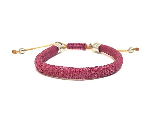 Pulseira Lisa Linha Uva