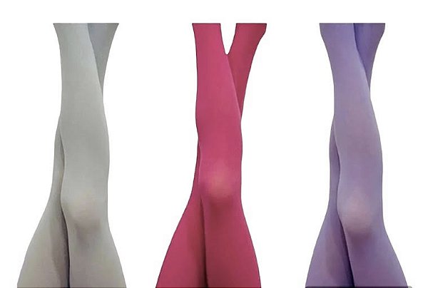 Meia Calça Inteira para Balé / Ballet Colorida - Fio 40 - Capézio