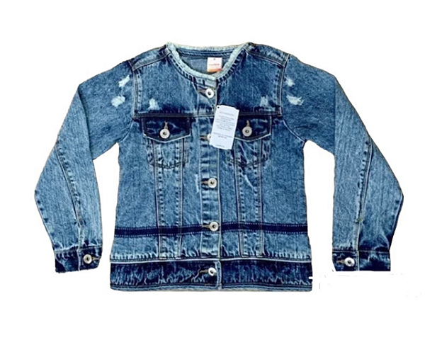 Jaqueta Jeans Infantil - Menina - Tam 06 - Marisol