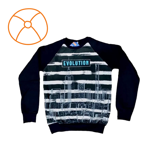 Blusa em Moletom Flanelada Menino - Marlan