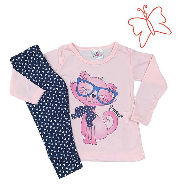 Conjunto Infantil - Menina - La Luna