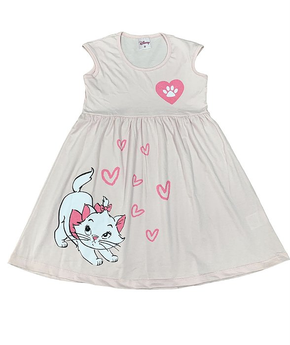 Vestido em malha verão infantil Menina - Marie / Hello kitty