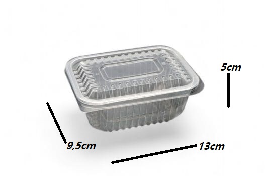 Embalagem pote freezer microondas 500ml PP2A Starpack - 200 unidades