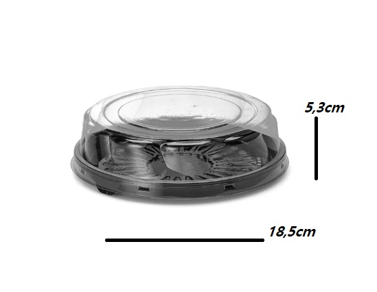 Embalagem mini torta baixa Galvanotek G 32SB - 10 unidades
