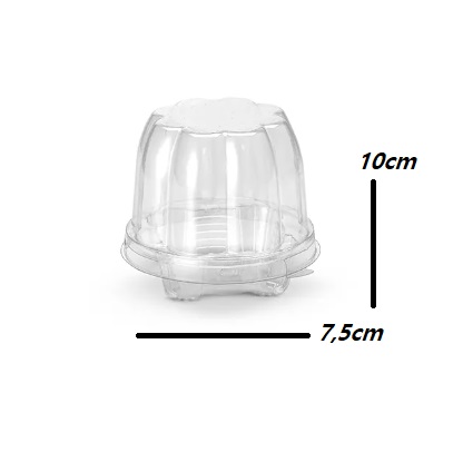 Embalagem para cupcake G 685 - 10 unidades