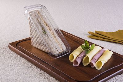 Embalagem Para Fatia de Lanche Galvanotek G 565 - 100 Unidades