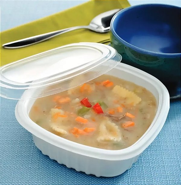 Embalagem pote freezer micro-ondas 400ml - Galvanotek G 308 - 300 unidades