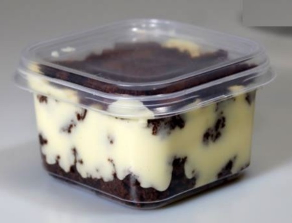 Pote Quadrado G 377 freezer e microondas 250ml - 360 unidades