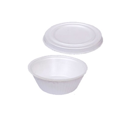 Pote Térmico de Isopor 300ml  HF 300 - 20 Unidades