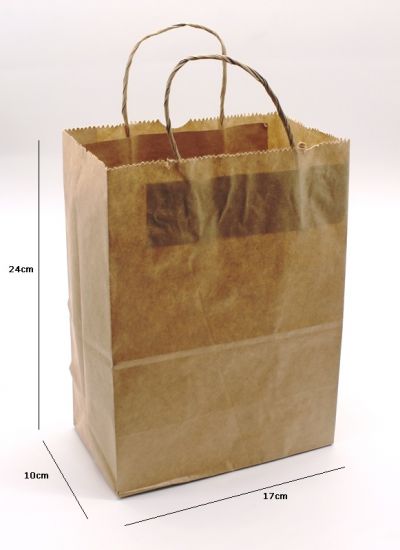 Sacola de Papel P 18x28x11 - 20 unidades