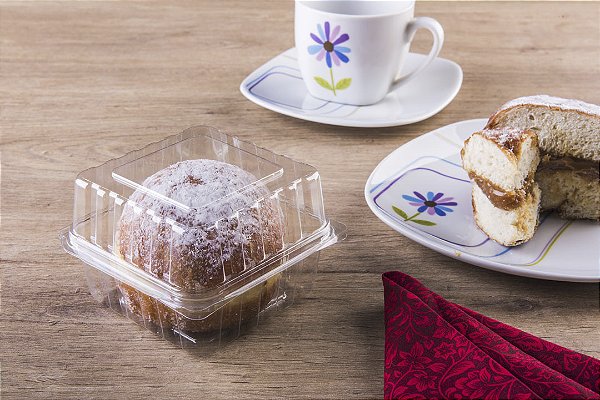 Embalagem Para Doce Com Tampa Articulada Galvanotek G 658 500ml - 150 Unidades